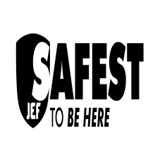 Jef Safest To Be Here Device mark 7511741 Trademark