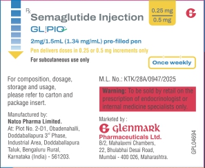 Glipiq 0.25-0.5 Mg Device mark 7514205 Trademark