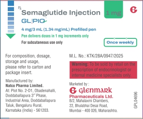 Glipiq 1 Mg Device mark 7514206 Trademark