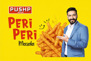 Pushp Brand Peri Peri Masala Device mark 7514567 Trademark