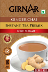 Girnar (ginger Chai Low Sugar Label) Device mark 7513863 Trademark