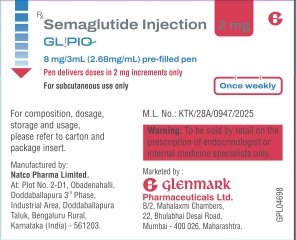 Glipiq 2 Mg Device mark 7514207 Trademark