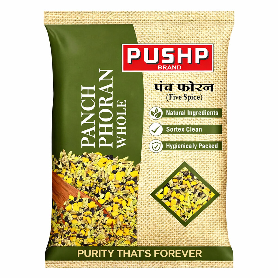 Pushp Brand Panch Phoran Whole Device mark 7514568 Trademark