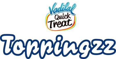 Vadilal Quick Treat Toppingzz Label Device mark 2395196 Trademark