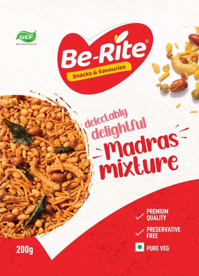 Be-rite Madras Mixture Device mark 7526747 Trademark