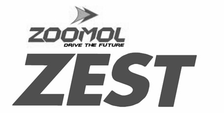 Zoomol Drive The Future Zest (label) Device mark 7525771 Trademark