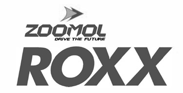 Zoomol Drive The Future Roxx (label) Device mark 7525786 Trademark