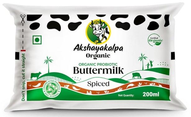 Akshayakalpa Organic Butter Milk Device mark 7528198 Trademark