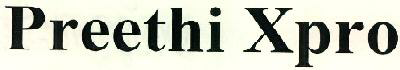 Preethi Xpro Device mark 2340285 Trademark