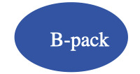 B-pack Logo Device mark 7537993 Trademark