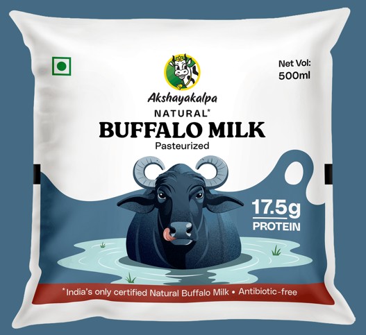 Akshayakalpa Buffalo Milk Device mark 7556145 Trademark