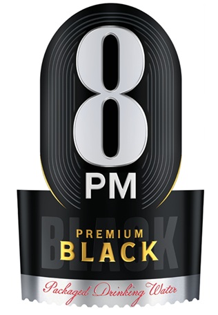 8 Pm Premium Black Packaged Drinking Water Device mark 7559777 Trademark