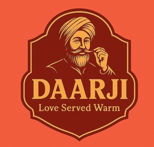 Daarji Along With Tagline Love Served Warm (with Logo) Device mark 7563209 Trademark