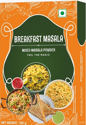 Breakfast Masala (label) Device mark 7565349 Trademark