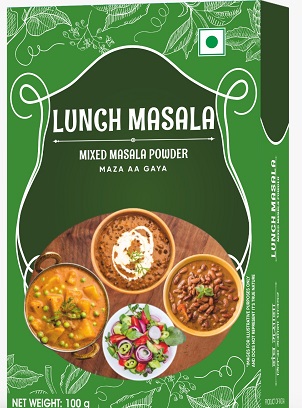 Lunch Masala (label) Device mark 7565350 Trademark