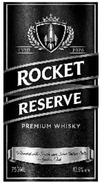 Rocket Reserve (label) Device mark 7566125 Trademark
