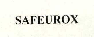 Safeurox Device mark 2095633 Trademark