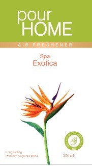 Pour Home Spa Exotica Device mark 7572501 Trademark