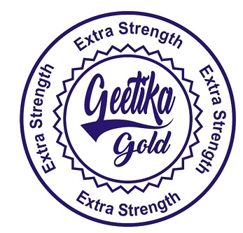 Geetika Gold Extra Strength Device mark 7544596 Trademark