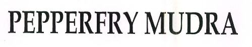 Pepperfry Mudra Device mark 2726943 Trademark