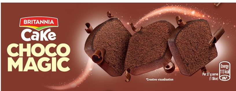 Britannia Cake Choco Magic Device mark 7586178 Trademark