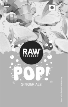 Raw Pressery Pop Ginger Ale Device mark 7587575 Trademark