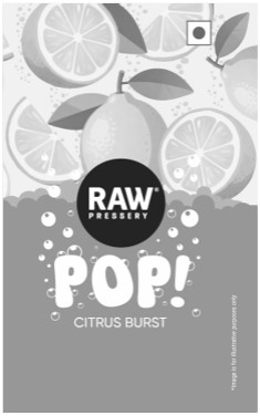 Raw Pressery Pop Citrus Burst Device mark 7587572 Trademark