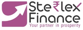 Sterlex Finance (device Of Purple Arrow And Tagline Your Partner In Prosperity) Device mark 7589644 Trademark