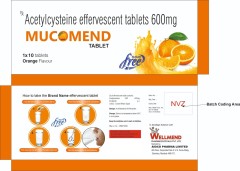 Mucomend Device mark 7589875 Trademark