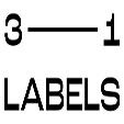 3-1labels Device mark 7595521 Trademark