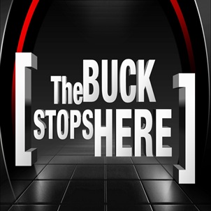 [the Buck Stops Here] Device mark 7593378 Trademark
