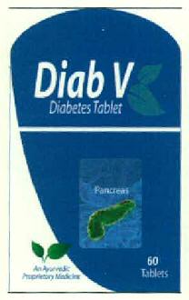 Diab V Diabetes Tablet Device mark 2816838 Trademark