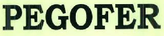 Pegofer Device mark 2532881 Trademark