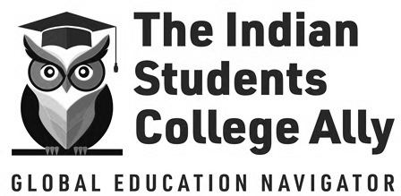 The Indian Students College Ally With Tagline Global Education Navigator (owl Logo Caricature) Device mark 7605463 Trademark