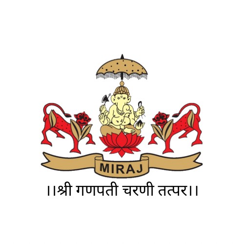 Stylized Word “miraj” And Device Of Lord Ganpati With Device Of Lions On Either Side Device mark 7610211 Trademark