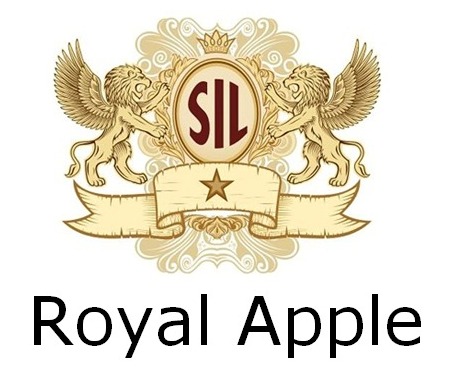 Royal Apple With Company's Logo Sil Device mark 7610390 Trademark