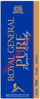 Royal General Pure Reserve Whisky Device mark 7610794 Trademark