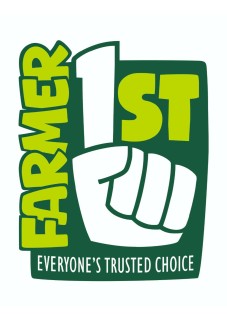 Farmer 1st With A Tagline Everyone's Trusted Choice Device mark 7612153 Trademark