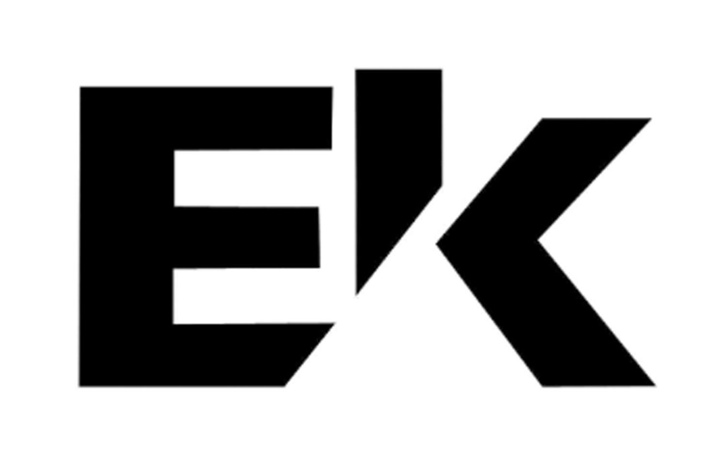 Ek (logo) Device mark 7612898 Trademark
