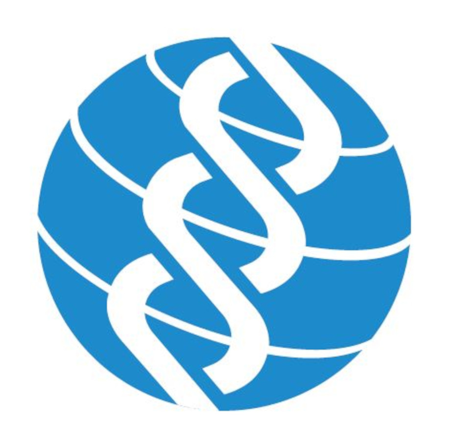 Globe Inscribing A Dna Helix Motif Device mark 7615859 Trademark