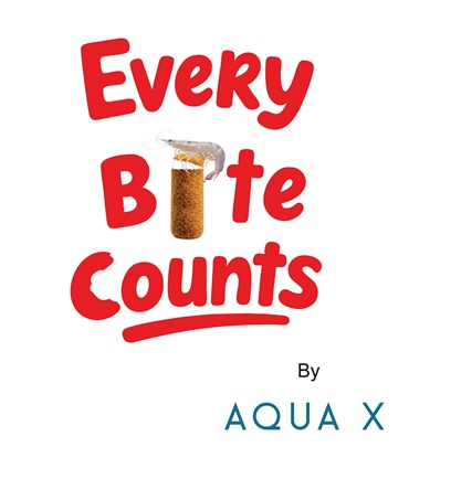 Every Bite Counts – By Aqua X Device mark 7613761 Trademark