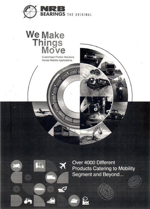 Nrb Bearings The Original We Make Things Move (cover Page Of Brochure) Device mark 7615177 Trademark