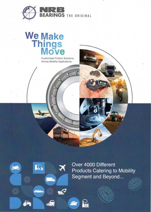 Nrb Bearings The Original We Make Things Move (cover Page Of Brochure) Device mark 7615178 Trademark