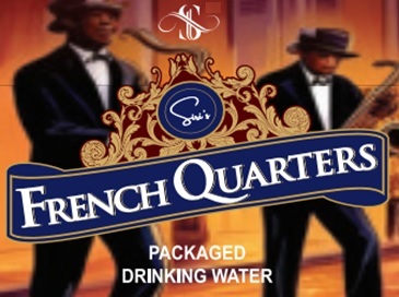Siri's French Quarters Packaged Drinking Water Device mark 7615679 Trademark