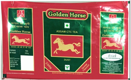 Device Of Golden Horse Device mark 7619155 Trademark