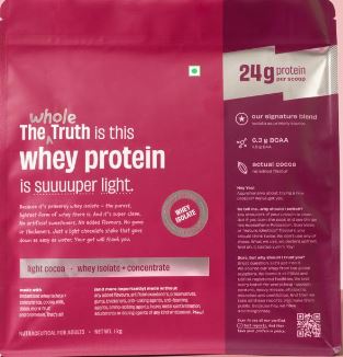 The Whole Truth Is This Whey Protein Is Suuuuper Light (device) Device mark 7620086 Trademark