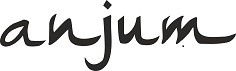 Device Mark Consisting Of Stylized Lettering In Flowing Cursive Style With Decorative Elements Appearing As “anjum” Device mark 7623688 Trademark