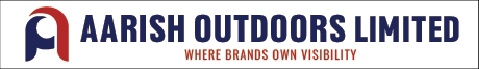 Aarish Outdoors Limited Where Brands Own Visiblity Device mark 7624728 Trademark