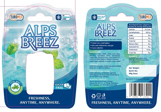 Alps Breez Device mark 7624985 Trademark