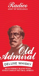 Old Admiral Deluxe Whisky Device mark 7625909 Trademark
